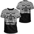 RugbyLife Clothing - (Custom) Polynesian Tattoo Style Maori Traditional Mask T-Shirt A7 | RugbyLife