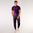 RugbyLife Clothing - New Zealand Aotearoa Maori Silver Fern - Pink Version T-Shirt and Jogger Pants A7 | RugbyLife