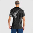 RugbyLife Clothing - Polynesian Tattoo Style Crow T-Shirt A7