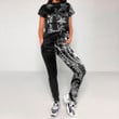 RugbyLife Clothing - (Custom) Polynesian Tattoo Style T-Shirt and Jogger Pants A7