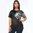 RugbyLife Clothing - Polynesian Tattoo Style Tribal Lion T-Shirt A7