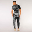 RugbyLife Clothing - (Custom) Polynesian Tattoo Style Butterfly Special Version T-Shirt and Jogger Pants A7