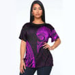 RugbyLife Clothing - Polynesian Tattoo Style Wolf - Pink Version T-Shirt A7
