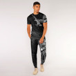 RugbyLife Clothing - Polynesian Tattoo Style Crow T-Shirt and Jogger Pants A7 | RugbyLife