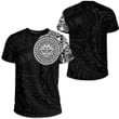 RugbyLife Clothing - Polynesian Sun Mask Tattoo Style T-Shirt A7 | RugbyLife