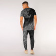 RugbyLife Clothing - (Custom) Polynesian Tattoo Style Surfing T-Shirt and Jogger Pants A7