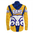 Adelaide Rams (Yellow) - Rugby Team Long Sleeve Button Shirt| Lovenewzealand.co