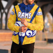 Adelaide Rams (Yellow) - Rugby Team Long Sleeve Button Shirt| Lovenewzealand.co