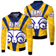 Adelaide Rams (Yellow) - Rugby Team Fleece Winter jacket | Lovenewzeland.co

