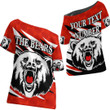(Custom) North Sydney Bears Indigenous Limited - Rugby Team Off Shoulder T-Shirt | Lovenewzealand.co