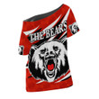 North Sydney Bears Indigenous Limited - Rugby Team Off Shoulder T-Shirt | Lovenewzealand.co