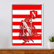 (Custom) Newcastle Rebels Rugby - Rugby Team Framed Wrapped Canvas | lovenewzealand.co
