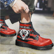 North Sydney Bears Special Style - Rugby Team Leather Boots | Lovenewzealand.co
