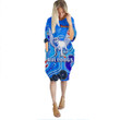 RugbyLife Clothing - Canterbury Bankstown Bulldogs Naidoc Rugby Team Batwing Pocket Dress A7