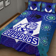 Canterbury-Bankstown Bulldogs Indigenous New - Rugby Team Quilt Bed Set | lovenewzealand.co
