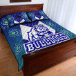 Canterbury-Bankstown Bulldogs Indigenous New - Rugby Team Quilt Bed Set | lovenewzealand.co
