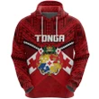 (Custom Personalised) Tonga Rugby Zip Hoodie Polynesian Tattoo Seashore, Custom Text and Number K36| Lovenewzealand.co
