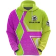 (Custom Personalised) Welsh Rugby Union - Celtic Warriors Hoodie Unique Style - Lime Green | Lovenewzealand.co