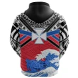 (Custom Personalised) Wallis and Futuna Rugby Zip Hoodie Spirit | Lovenewzealand.co