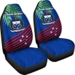 Samoa Car Seat Covers Coconut Leaves Rugby Style K13 | Lovenewzealand.co