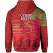 (Custom Personalised) Wales Rugby Hoodie Dragon Special - CYMRU | Lovenewzealand.co