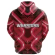 (Custom Personalised) New Zealand Warriors Rugby Hoodie Original Style - Red | Lovenewzealand.co