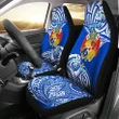 Mate Ma'a Tonga Rugby Car Seat Covers Polynesian Unique Vibes - Blue K8 | Lovenewzealand.co