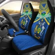 Solomon Islands Car Seat Covers Simple Coat Of Arms Rugby K13 | Lovenewzealand.co
