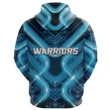 (Custom Personalised) New Zealand Warriors Rugby Hoodie Original Style - Blue | Lovenewzealand.co