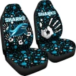 Sharks Rugby Indigenous Car Seat Covers Minimalism Version TH6 | Lovenewzealand.co