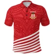 Kolisi Tonga Polo Shirt Mate Ma'a Tonga Simple Rugby Style - Be Free K8 | Lovenewzealand.co