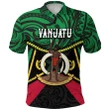 Vanuatu Rugby Polo Shirt Polynesian Waves Style K36 | Lovenewzealand.co