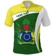 (Custom Personalised) Cook Islands Rugby Polo Shirt Fresh Lifestyle K13 | Lovenewzealand.co