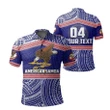 (Custom Personalised) American Samoa Rugby Polynesian Patterns Polo Shirt TH4 | Lovenewzealand.co