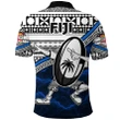 Fiji Rugby Polo Shirt Tapa Cloth Dab Trend Style K13 | Lovenewzealand.co
