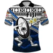 Fiji Rugby Polo Shirt Tapa Cloth Dab Trend Style K13 | Lovenewzealand.co