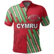 Cymru Polo Shirt Rugby Style TH4 | Lovenewzealand.co