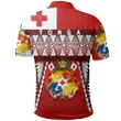 Tonga Polo Shirt - Mate Ma'a Tonga - Rugby Style TH5 | Lovenewzealand.co