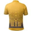 Niue Rugby Polo Shirt Yellow TH4 | Lovenewzealand.co
