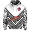 (Custom Personalised) Rewa Rugby Union Fiji Hoodie Creative Style - White, Custom Text And Number | Lovenewzealand.co
