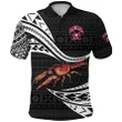 (Custom Personalised) Rewa Rugby Union Fiji Polo Shirt Unique Version - Black K8 | Lovenewzealand.co