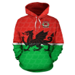 Wales Rugby Dragon Hoodie Version 2 | Lovenewzealand.co