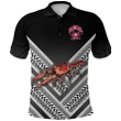 (Custom Personalised) Rewa Rugby Union Fiji Polo Shirt Creative Style - Black NO.1, Custom Text And Number K8 | Lovenewzealand.co