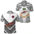 Rewa Rugby Union Fiji Polo Shirt Creative Style - White K8 | Lovenewzealand.co
