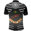 Rewa Rugby Union Fiji Polo Shirt Creative Style - Black NO.1 K8 | Lovenewzealand.co