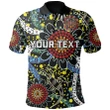 (Custom Personalised) Australia Indigenous Rugby Polo Shirt All Stars Sporty Style TH6 | Lovenewzealand.co