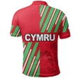 Cymru Polo Shirt Rugby Style TH4 | Lovenewzealand.co