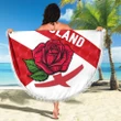 Rugbylife Beach Blanket - England Rugby Beach Blanket Sporty Style K8
