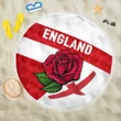 England Rugby Beach Blanket Sporty Style K8 | Lovenewzealand.co
