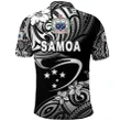 (Custom Personalised) Manu Samoa Rugby Polo Shirt Unique Vibes - Black K8 | Lovenewzealand.co